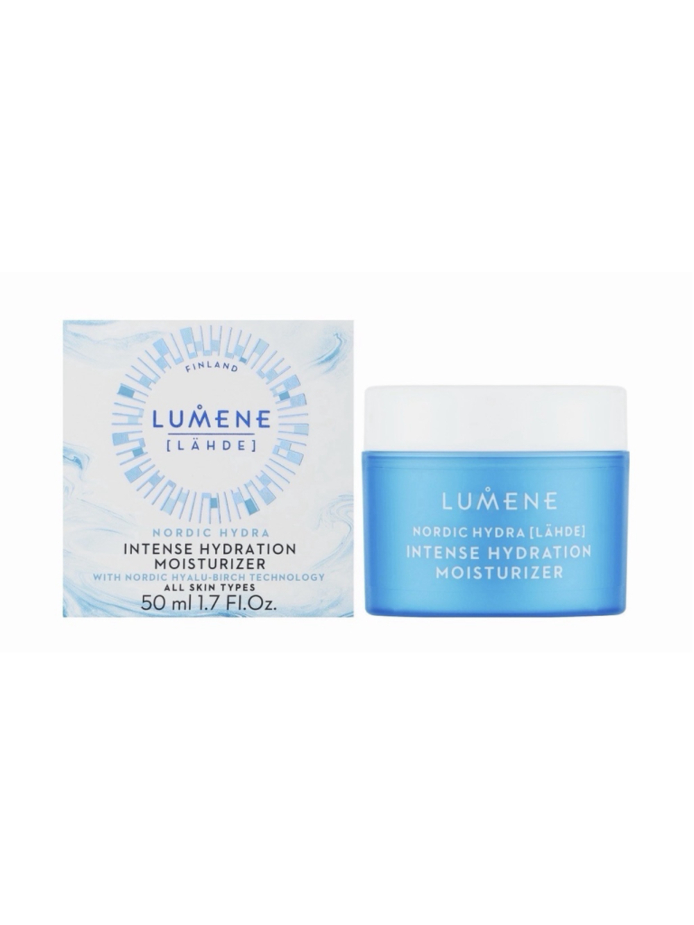 Lumene Nordic Hydra Intense Hydration Moisturizer Fragrance-Free 1.7oz
